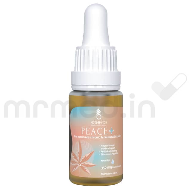Peace + Natural Pain Reliever Tincture Natural 10ml - MrMed