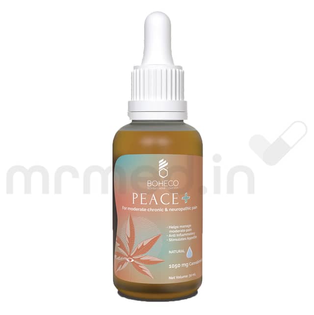 Peace + Natural Pain Reliever Tincture Natural 30ml - MrMed