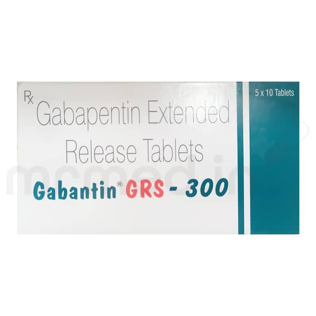 Gabantin GRS 300mg Tablet - MrMed