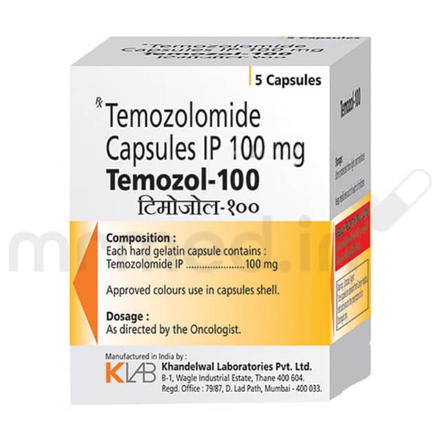 Temozol 100mg Capsule - MrMed