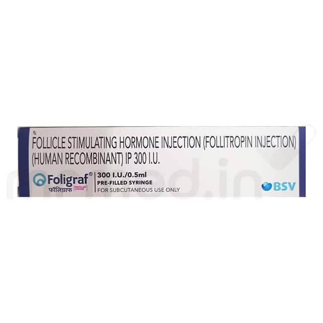 Foligraf 300IU Injection - MrMed