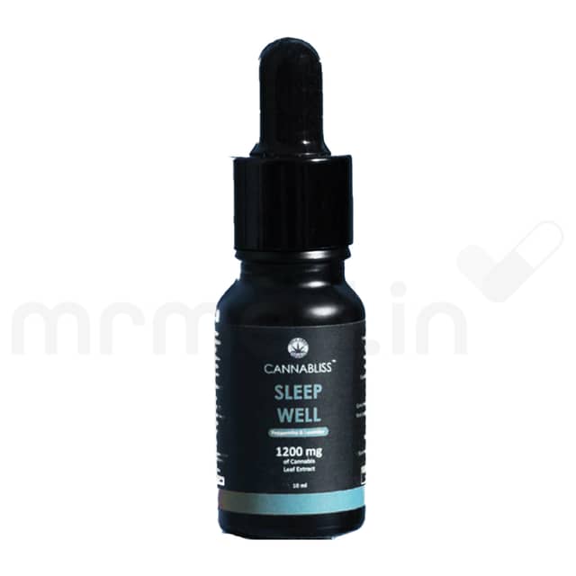 Cannabliss Sleep Well 1200mg OIL 10ml - MrMed