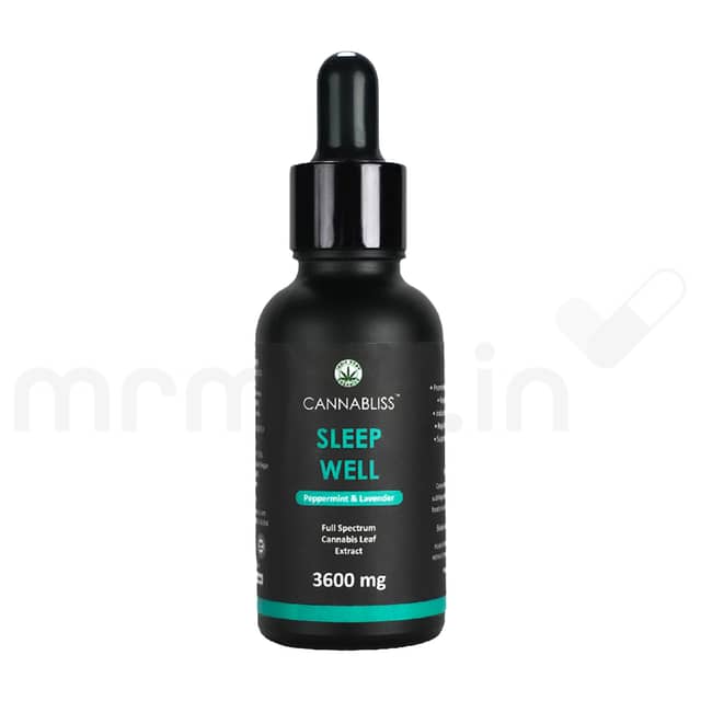 Cannabliss Sleep Well 3600mg OIL 30ml - MrMed