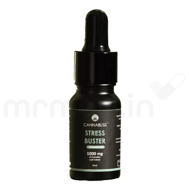 Cannabliss Stress Buster 1000mg OIL 10ml - MrMed