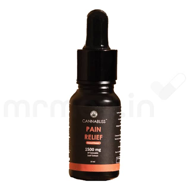 Cannabliss Pain Relief Natural 1500mg OIL 10 ml - MrMed