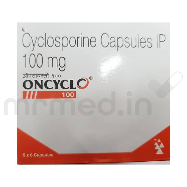 Oncyclo 100mg Capsule - MrMed