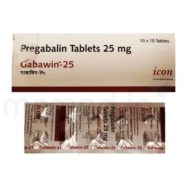 Gabawin 25mg Tablet - MrMed