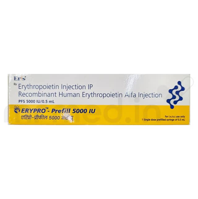 Erypro Prefill 5000IU Injection - MrMed