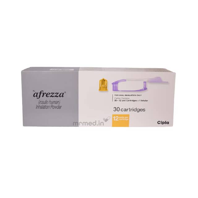 Afrezza 12IU Cartridge 30's - MrMed