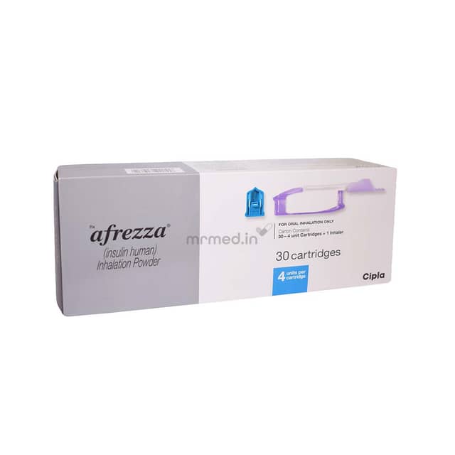 Afrezza 4IU Cartridge 30's - MrMed