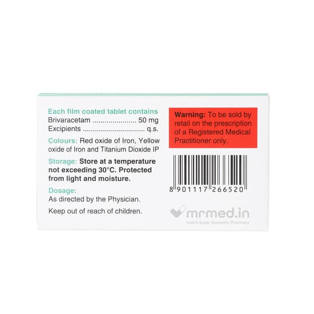 Brivepsy 50mg Tablet - MrMed