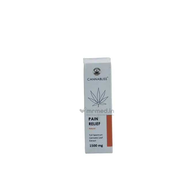Cannabliss Pain Relief Natural 1500mg OIL 10 ml - MrMed