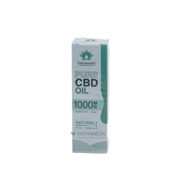 Cannavedic Pure CBD OIL 1000mg 10ml - MrMed