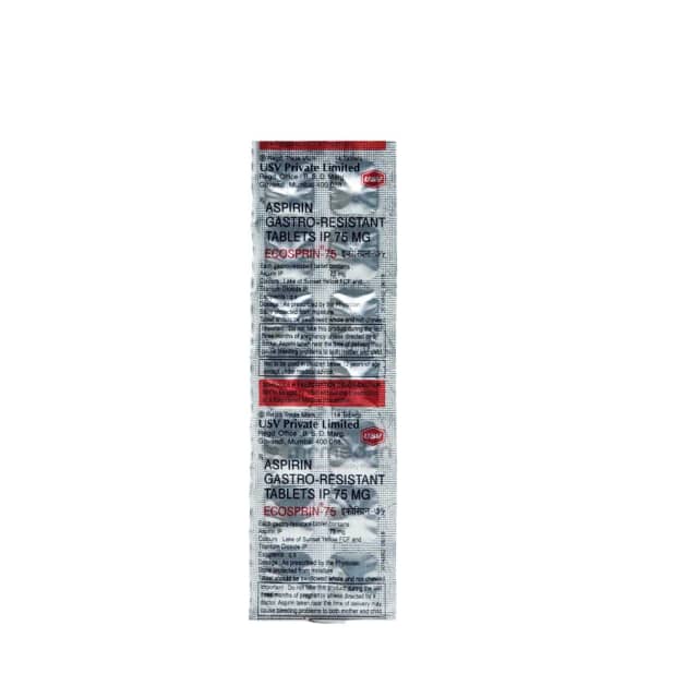 Ecosprin 75mg Tablet - MrMed