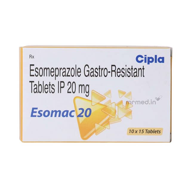 Esomac 20mg Tablet - MrMed