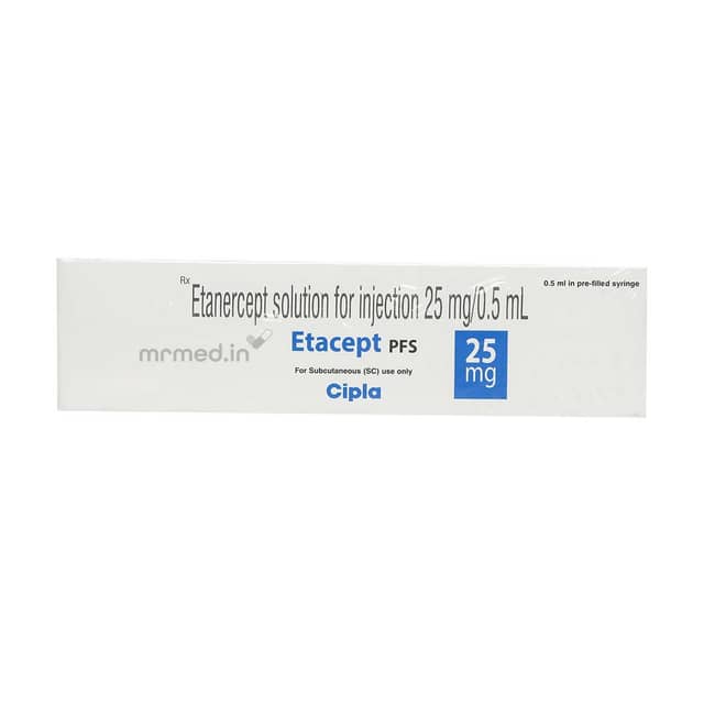 Etacept 25mg Injection - MrMed