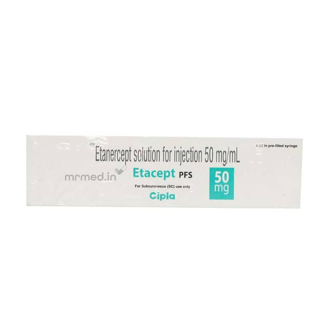 Etacept 50mg Injection - MrMed