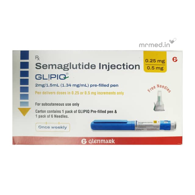 GLIPIQ 2mg Pen Injection - MrMed