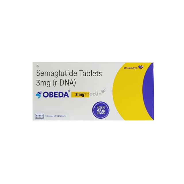 Obeda 3mg Tablet - MrMed
