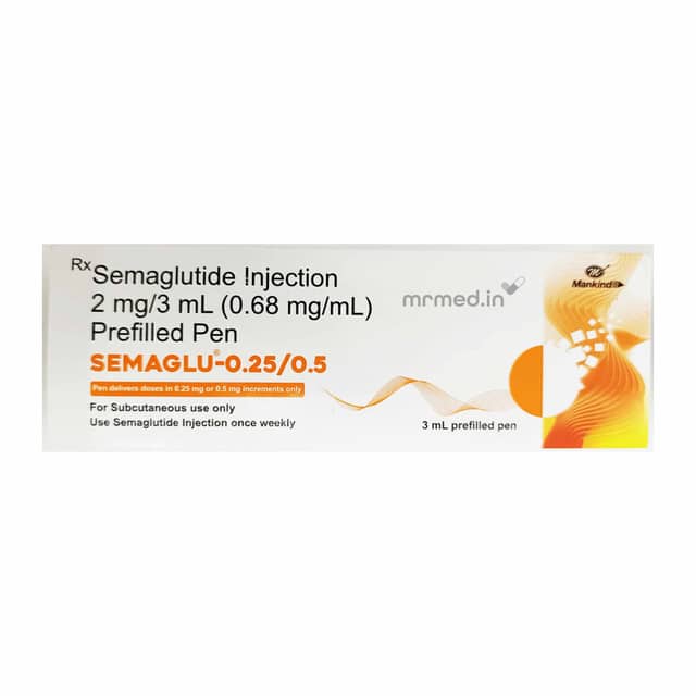 Semaglu 0.25/0.5 Injection - MrMed