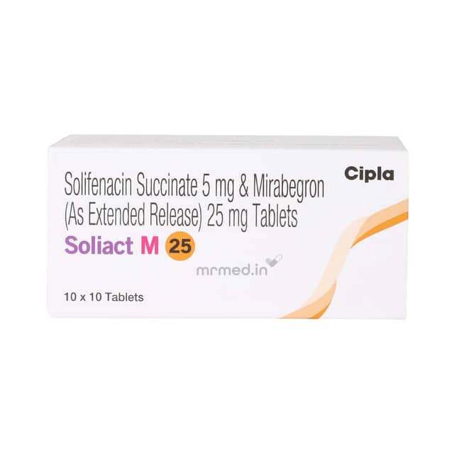 Soliact M 25mg Tablet - MrMed