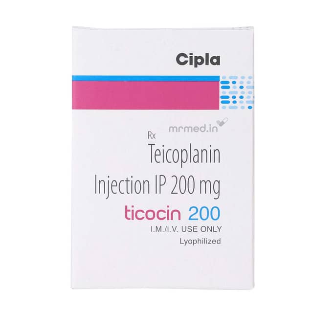 Ticocin 200mg Injection - MrMed