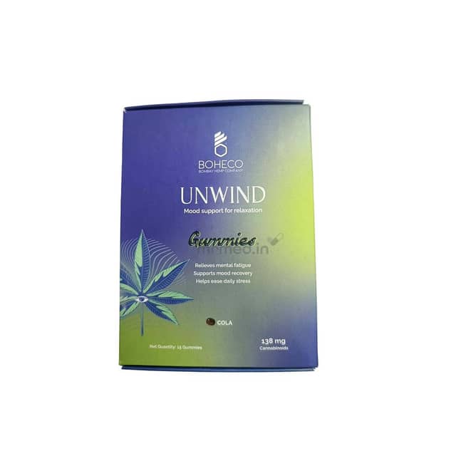 Unwind 138mg Mood Support for Relaxation Gummies 15's - MrMed