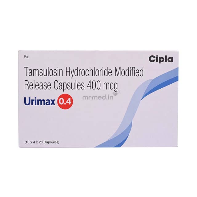 Urimax 0.4mg Capsule 20's - MrMed