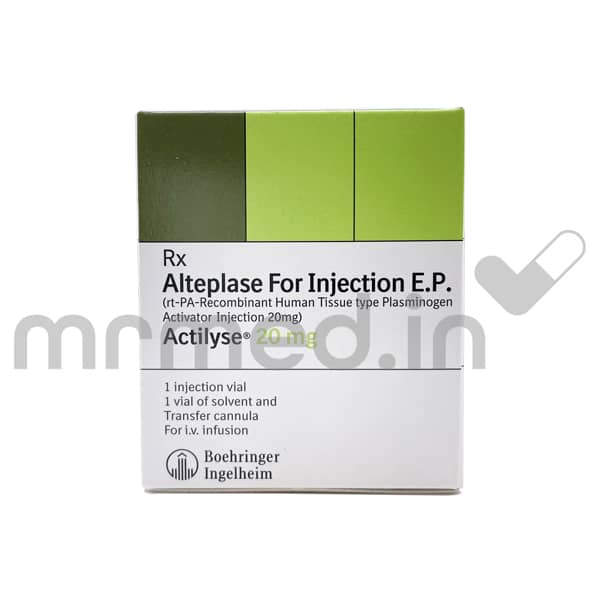 Actilyse 20mg Injection - MrMed
