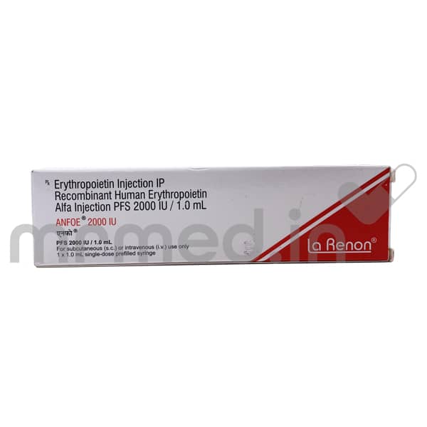 Anfoe 2000 IU Injection - MrMed