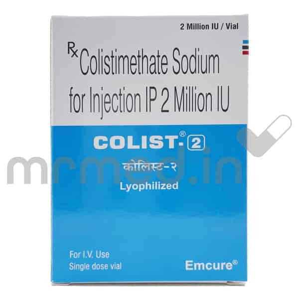 Colist 2MIU Injection - MrMed