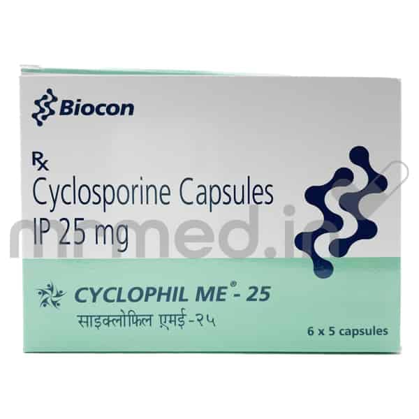 Cyclophil ME 25mg Capsule - MrMed