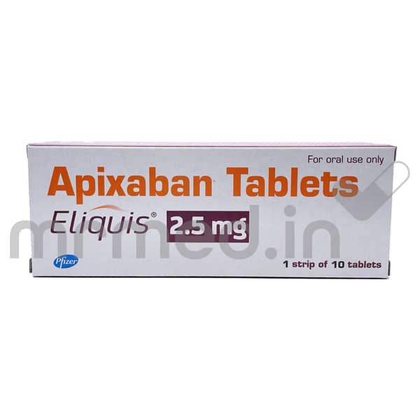 Eliquis 2.5mg Tablet - MrMed