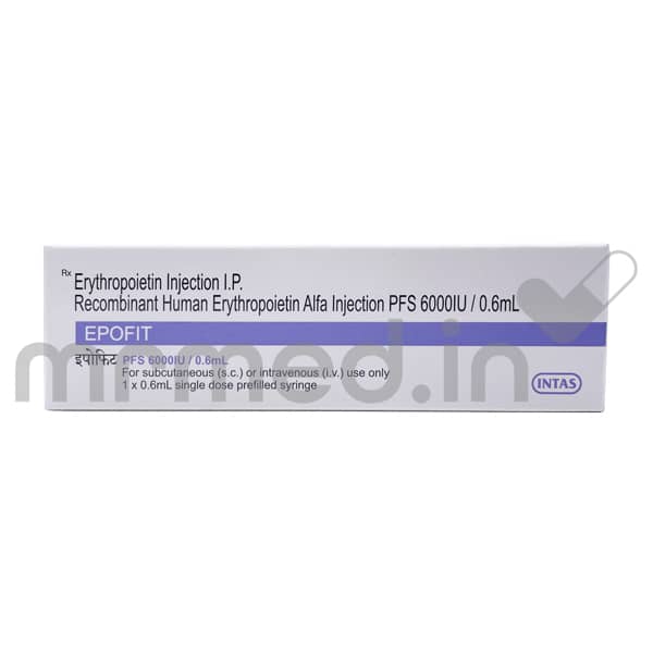 Epofit 6000 IU Injection - MrMed