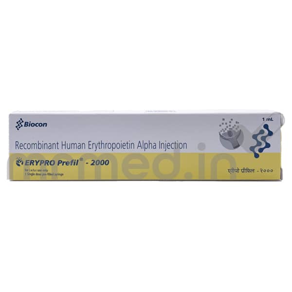 Erypro Prefill 2000IU Injection - MrMed
