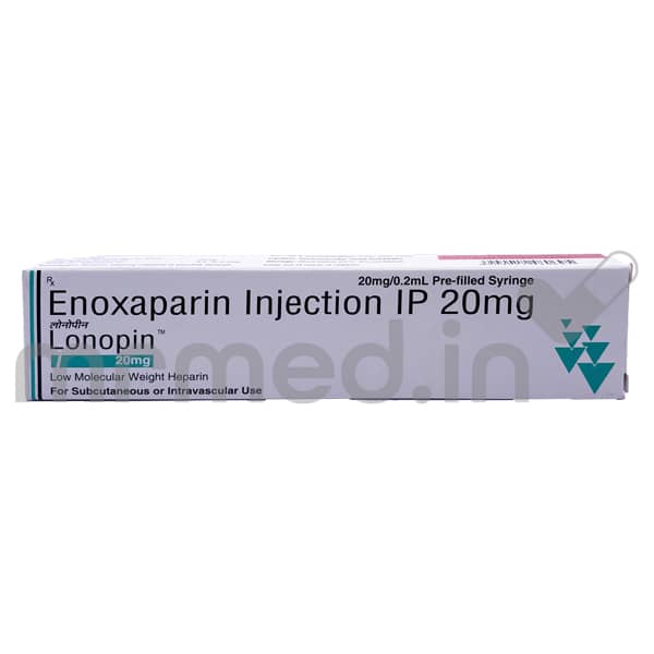 Lonopin 20mg Injection - MrMed