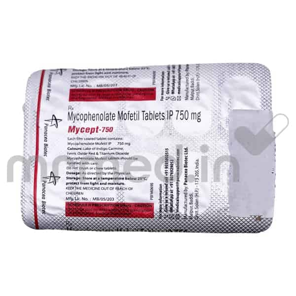 Mycept 750mg Tablet - MrMed