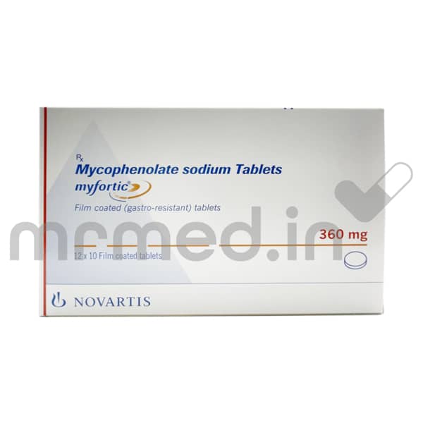 Myfortic 360mg Tablet - MrMed