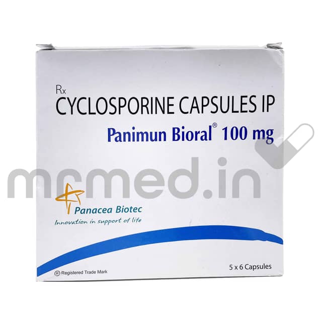 Panimun Bioral 100mg Capsule - MrMed