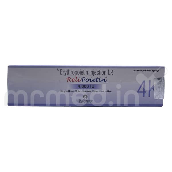 Relipoietin 4000 IU Injection - MrMed