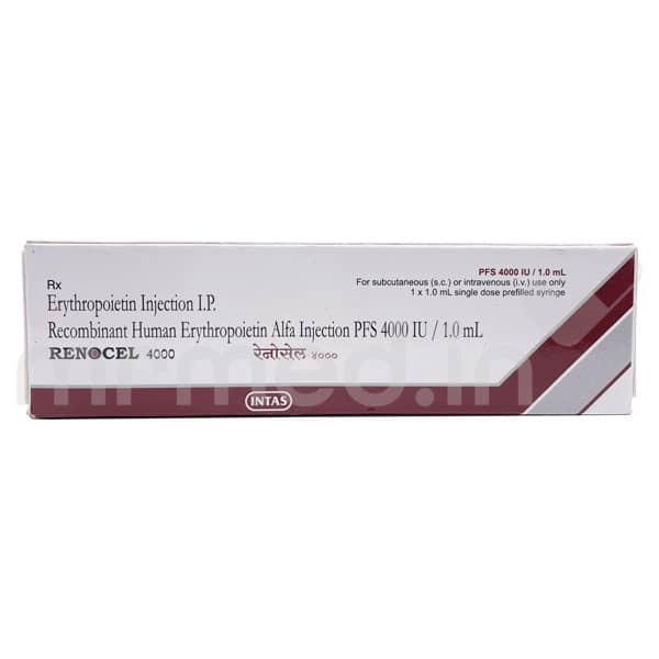 Renocel 4000 IU Injection - MrMed