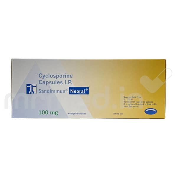 Sandimmun Neoral 100mg Capsule - MrMed