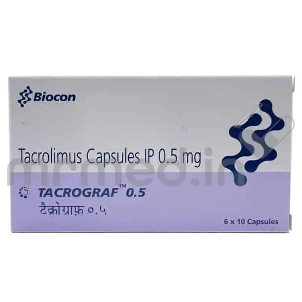 Tacrograf 0.5mg Capsule - MrMed
