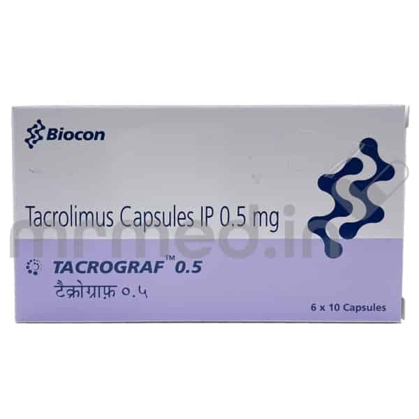 Tacrograf 0.5mg Capsule - MrMed