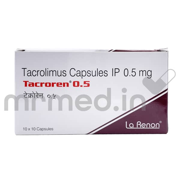 Tacroren 0.5mg Capsule - MrMed