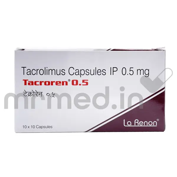 Tacroren 0.5mg Capsule - MrMed