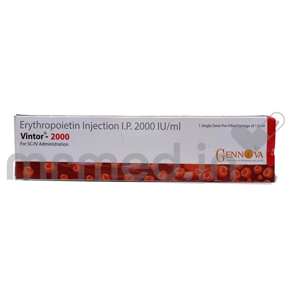 Vintor 2000 IU Injection - MrMed