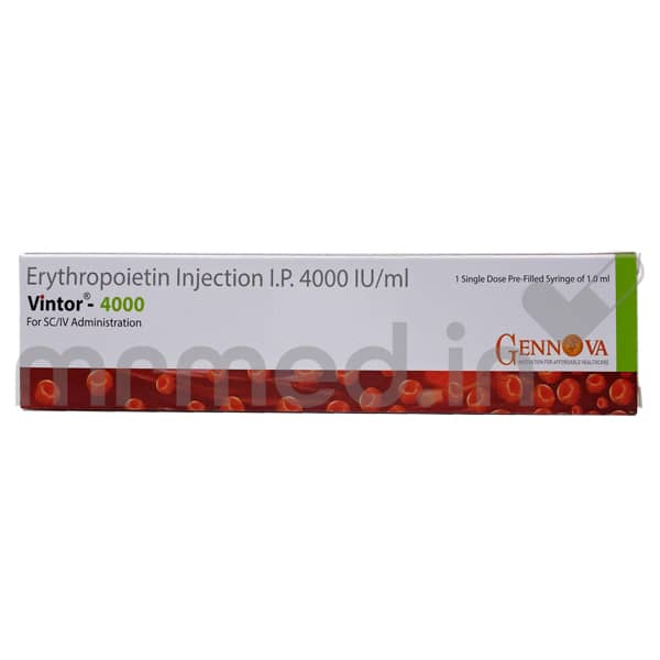 Vintor 4000 IU Injection - MrMed