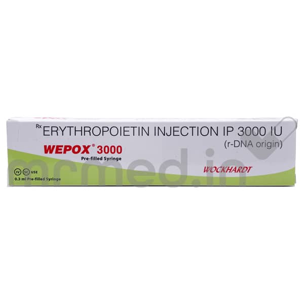 Wepox 3000 IU Injection - MrMed