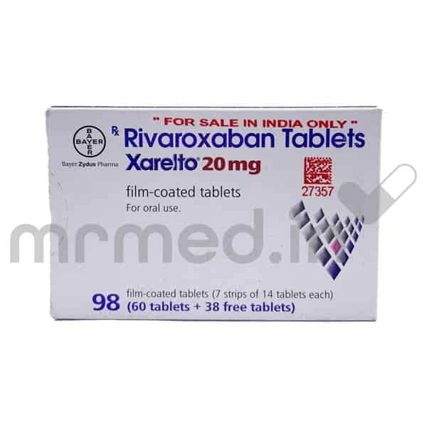 Xarelto 20mg Tablet 98's - MrMed